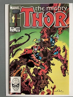 THOR #340 NEAR MINT UNREAD COPY Beta Ray Bill / Walt Simonson Marvel Comics 1984
