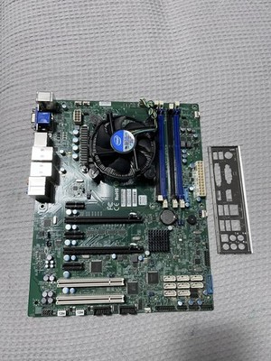 Supermicro C7Z87 Rev:1.01 Motherboard/Mainboard Kühler/Blende