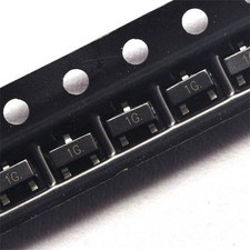 10PCS BC857C 1G PNP SOT-23 -50V -0.1A Triode SMD transistor BJT