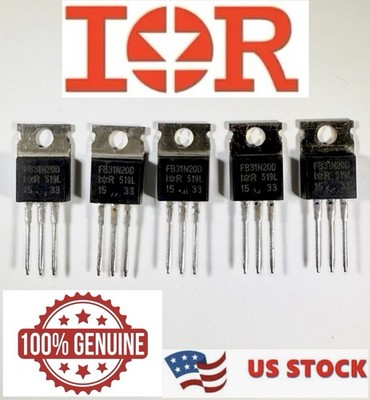 5 Pieces Genuine IR International Rectifier IRFB31N20D FB31N20D Power Mosfet
