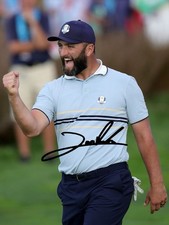 Jon Rahm Signed Autograph 6X4 PHOTO Pre Print Ryder Cup 2025
