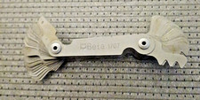 Beta 1707 Thread Guage Metric 60 Degrees And Whitworth 55 Degrees. New Unused.