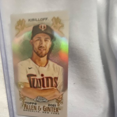 Topps 2021 Allen & Ginter Chrome Alex Kirilloff #116 Minnesota Twins