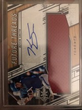 2019 Elite Extra Edition #FTS-KS Kevin Smith Future Threads Sig Blue #/299