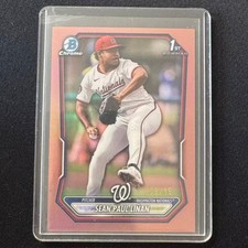 🫐ZD 2026 BOWMAN ROSE GOLD SEAN PAUL LINAN /15
