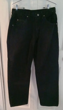 Mens Wrangler NWT Jeans Five Star Relaxed Fit 33" Black