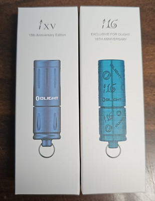 Olight I XV & Olight I 16 Anniversary Editions SEALED