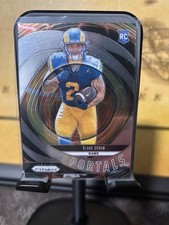 Panini 2024 Prizm Portals Rookie Blake Corum #8 Rams Wolverines Football Card
