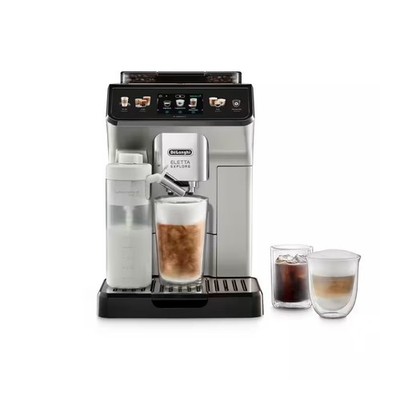 De'Longhi Kaffeevollautomat Eletta Explore ECAM450.65.S silber LatteCrema System