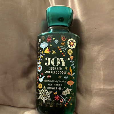 Bath & Body Works JOY Sugared Snickerdoodle Shower Gel 10 fl oz Aloe Vitamin E