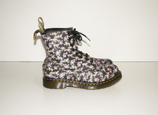 Dr. Martens 1460 floral leather boots mini flowers UK 6 EU 39 US 8 (1538)
