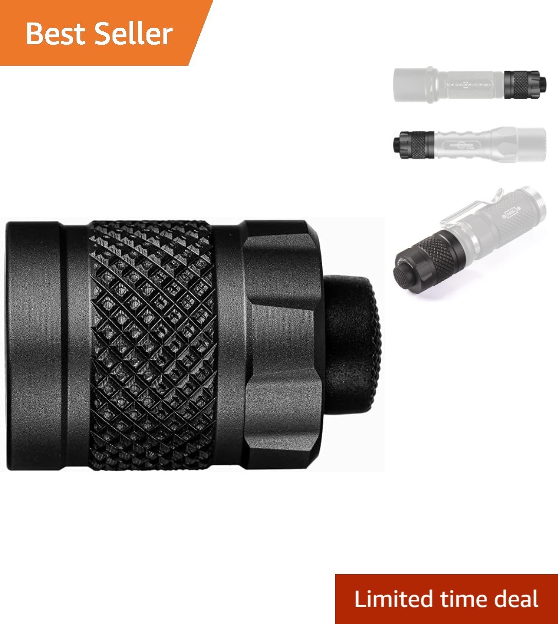 1-Inch Silicone Rubber Tailcap Switch for Surefire Flashlights