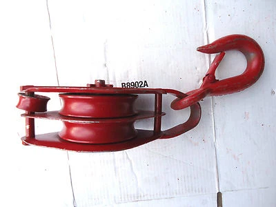 Crosby McKissick 2-Sheave Pulley Block 1.9 Ton Lifting Rigging New