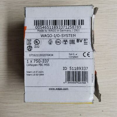 1PC WAGO 750-337 750337 PLC Module In Box Expedited Shipping | eBay