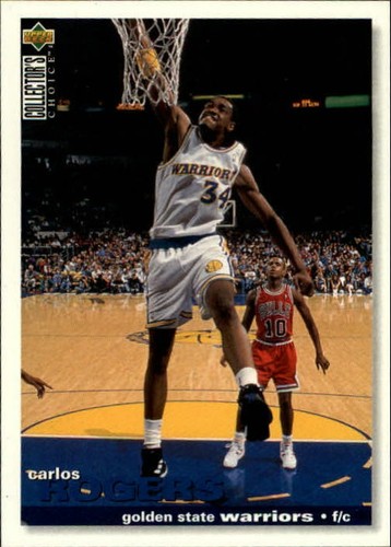 1995 Upper Deck Collector's Choice Basketball Carlos Rogers #76