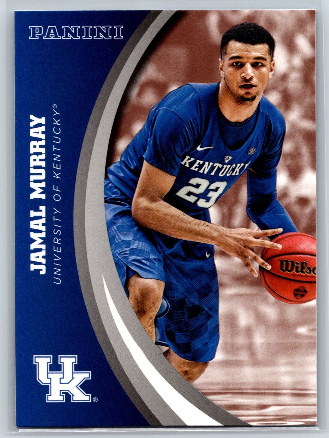2016 Panini Collegiate Kentucky Jamal Murray Rookie Denver Nuggets RC #12