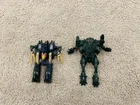 Vintage Gobots Pincher & Vamp Robo Machine Transformer Figure Bandai 1984 Lot