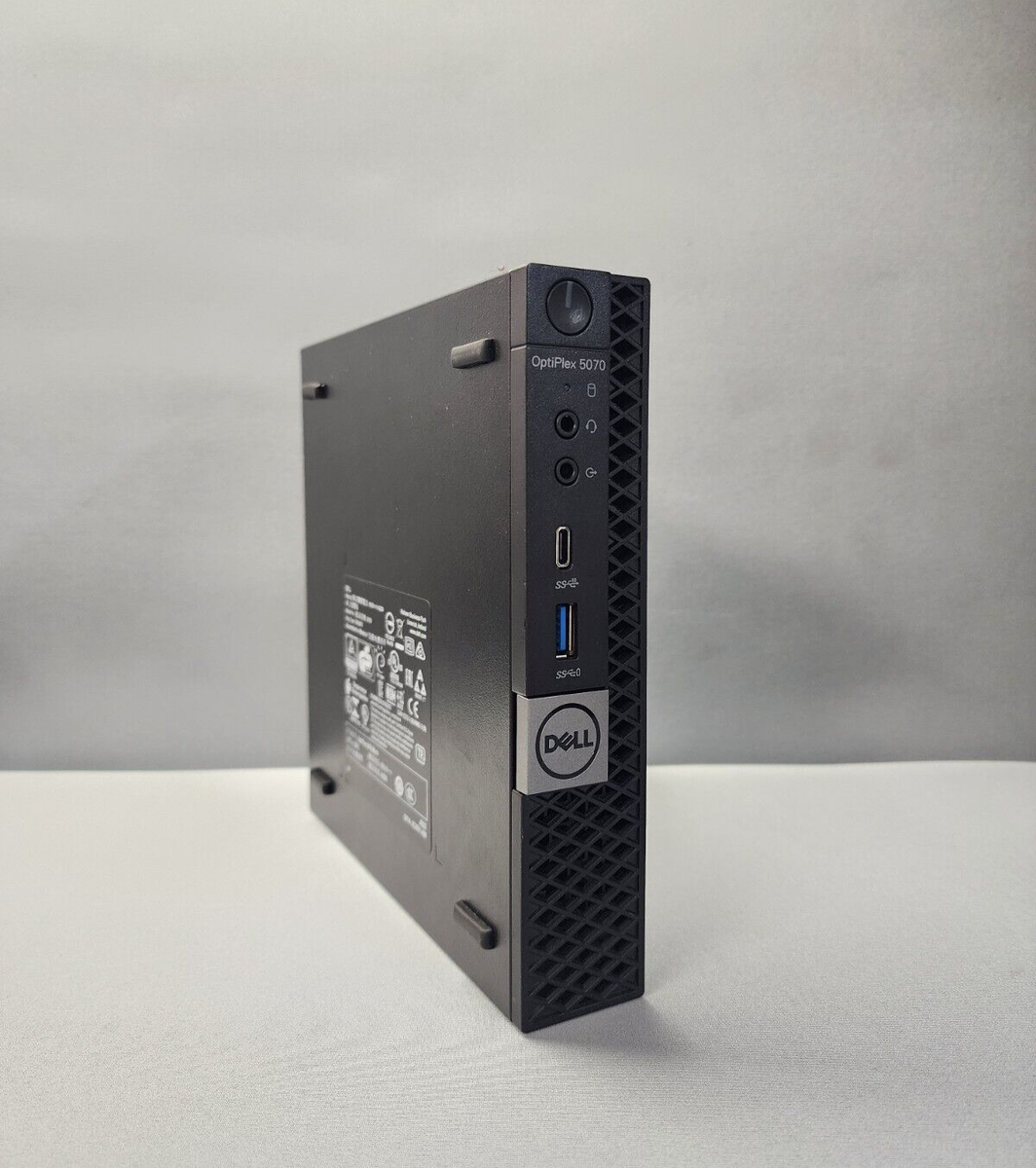 Dell OptiPlex 5070 Micro PC Intel i5-9500T@2.2GHz 8GB Ram 128GB M