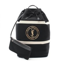 SAINT LAURENT Rive Gauche Sling Bag Rucksack Backpack 734682FABKL1094 Canvas