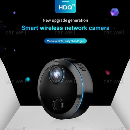 Q15 Wifi Mini Kamera Heimsicherheit Fernbedienung drahtlos In/Outdoor ultradünn 1080P USA - Bild 12 von 24
