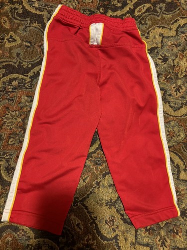 Chiefs Team Jogging PantsKansas City Size Small 2T Red Pants - Picture 3 of 7