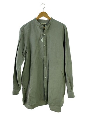 HEUGN long sleeve shirt Linen Rob 2 Gray SHIRT065 Used | eBay