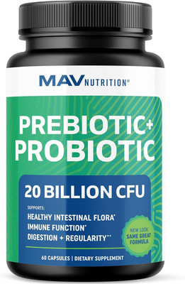 Prebiotics and Probiotics for Women & Men | Pre and Probiotics for Gut Health & 