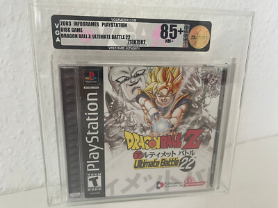 DRAGON BALL Z: ULTIMATE BATTLE 22 - PS1 - NEW - SEALED - VGA 85+ - NO PIXEL/PSA