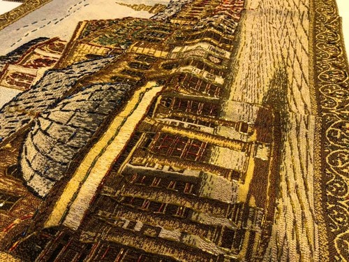 Wall Mural Embroidery Decorative Islamic landmarks جداريات معالم أسلامية - Picture 5 of 16