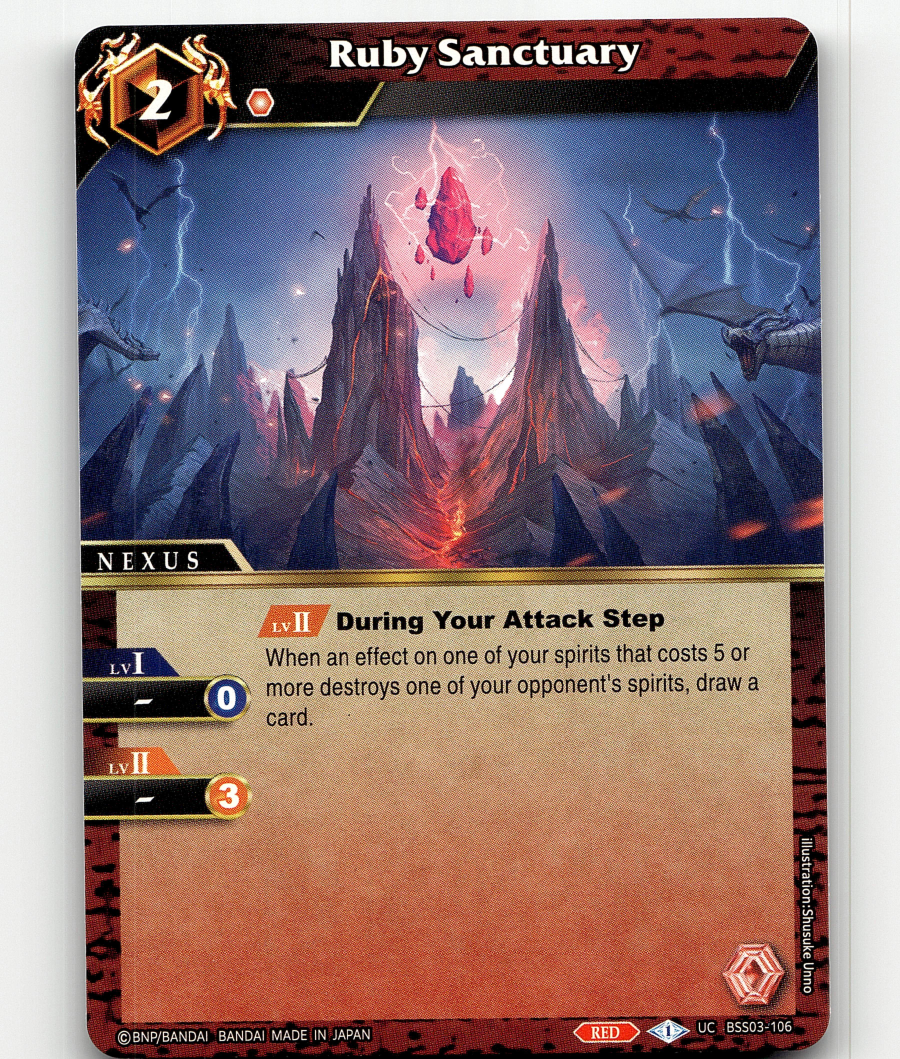 Battle Spirits Saga Ruby Sanctuary - Aquatic Invaders | eBay