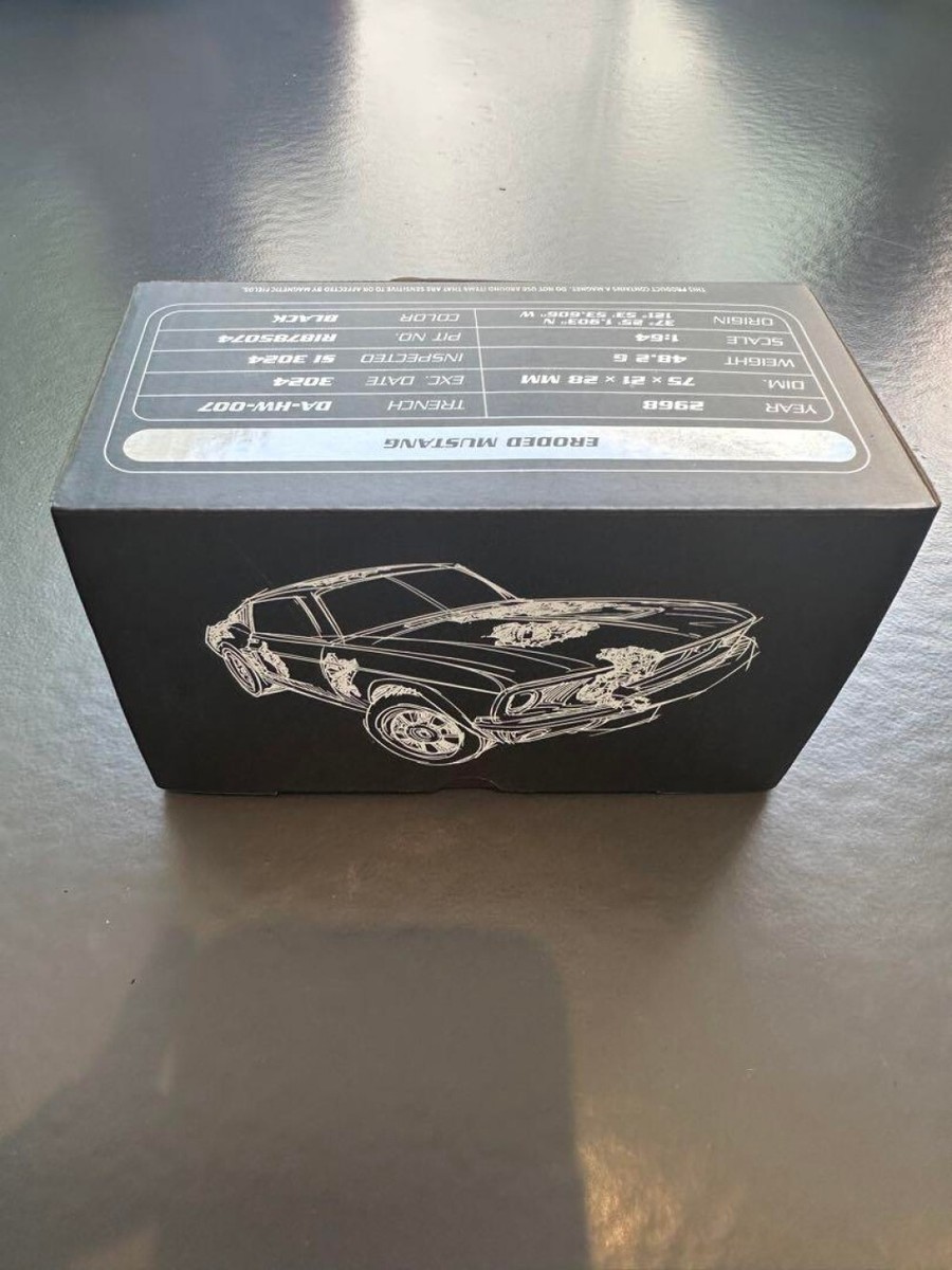 模型製作用品 Hot Wheels Lap 4 Eroded Ford Mustang Hot Wheels x Daniel Arsham Eroded Mustang | Mattel Creations