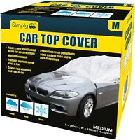 Simply Water Rain UV Sun Frost Resistant Fully Breathable Car Top Cover - Medium