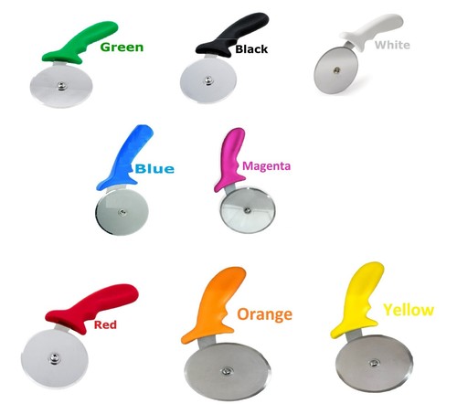 Kommerzieller Schwerlast Pizzaschneider 4" inkl. Edelstahlrad ideal 4 Pizza Shop - Bild 1 von 15