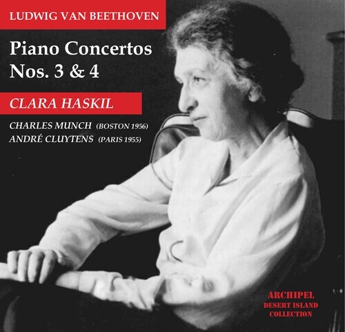Beethoven Piano Concertos 3 & 4 CD Haskil BSO Munch 2007