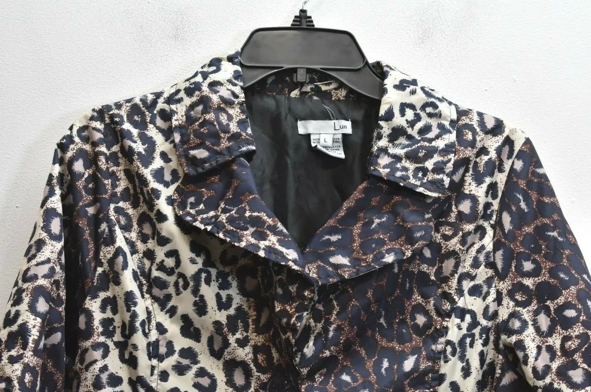 Anthropologie leopard deals jacket