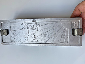 Форма кондитерская для изготовления канфет леденцы. Винтажная. СССР.