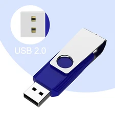USB 2.0 128GB Metal Anti-skid Style Flash Drive Thumb Drive With Led indicator