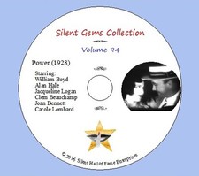 DVD "Power" (1928) William Boyd, Alan Hale, Jacqueline Logan, Classic Comedy