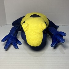 Wild Republic Yellow Dyeing Poison Dart Frog 11" Plush Stuffed Animal