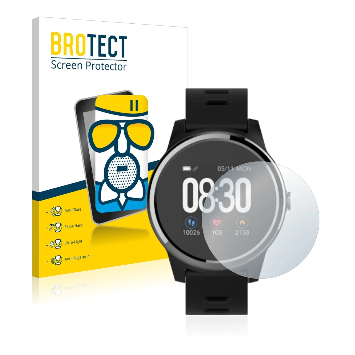Matte Glass Screen Protector for Swisstone SW 660 ECG Anti Glare