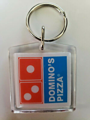 Vtg Domino's Pizza 1993 Keychain Somethin' For Nothin' 1 1/2