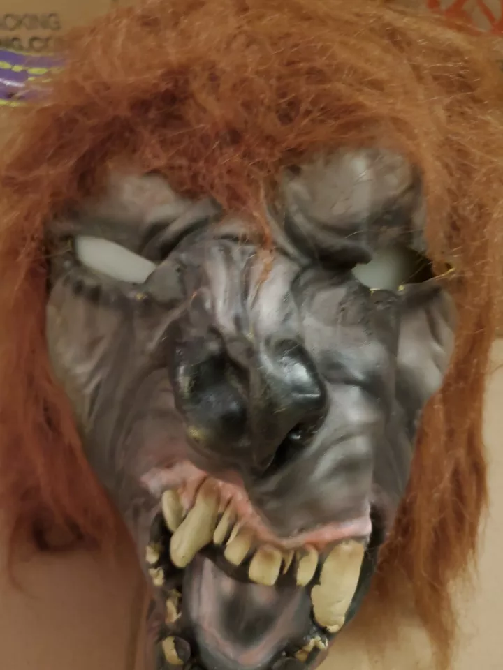 Máscara Hombre Lobo con Pelo Halloween Rubíes Disfraz Co Látex 14+ Piel 2014 Nuevo con Foto 2 de 4