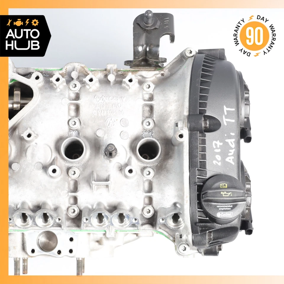 Cabeça de cilindro do motor 15-18 Audi TT A3 Quattro 2.0L fabricante de equipamento original 54k - Imagem 2 de 4