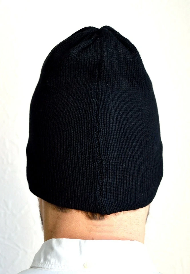 Sombrero largo hecho a mano 100 % cachemir para hombre Foto 4 de 4