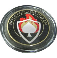 Casino Poker Card Guard Cover Protector Bota Fogo No Poker