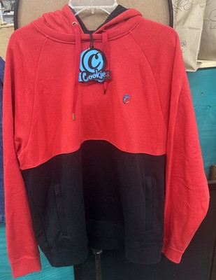 Cookies SF Black/Red Men s Hoodie Size XL