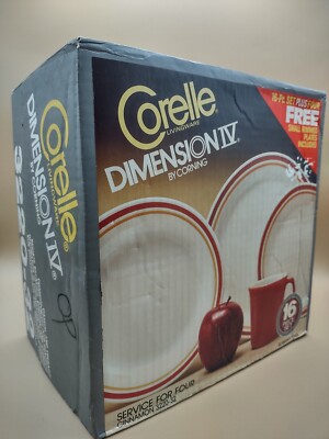 Corelle Livingware Dimension IV By Corning CINNAMON (3220-32) 20 pieces NEW