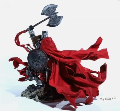 1/12 Custom Wired Cape & Chain For 7'' Mcfarlane Medieval Spawn Figure No Figure - Picture 5 of 14