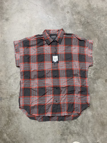 NWT Filson Northwest Camp Shirt Black 