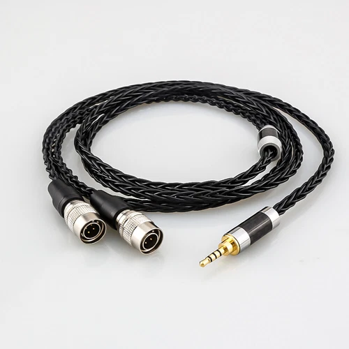 Silver Plated Upgrade Headphone cable for Dan Clark Audio Mr Speaker Ether Alpha - Picture 7 of 11